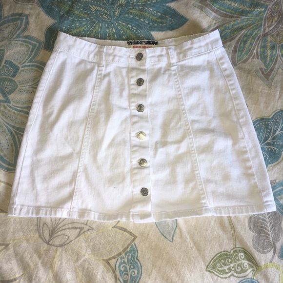 Hot Kiss Dresses & Skirts - Denim button up skirt